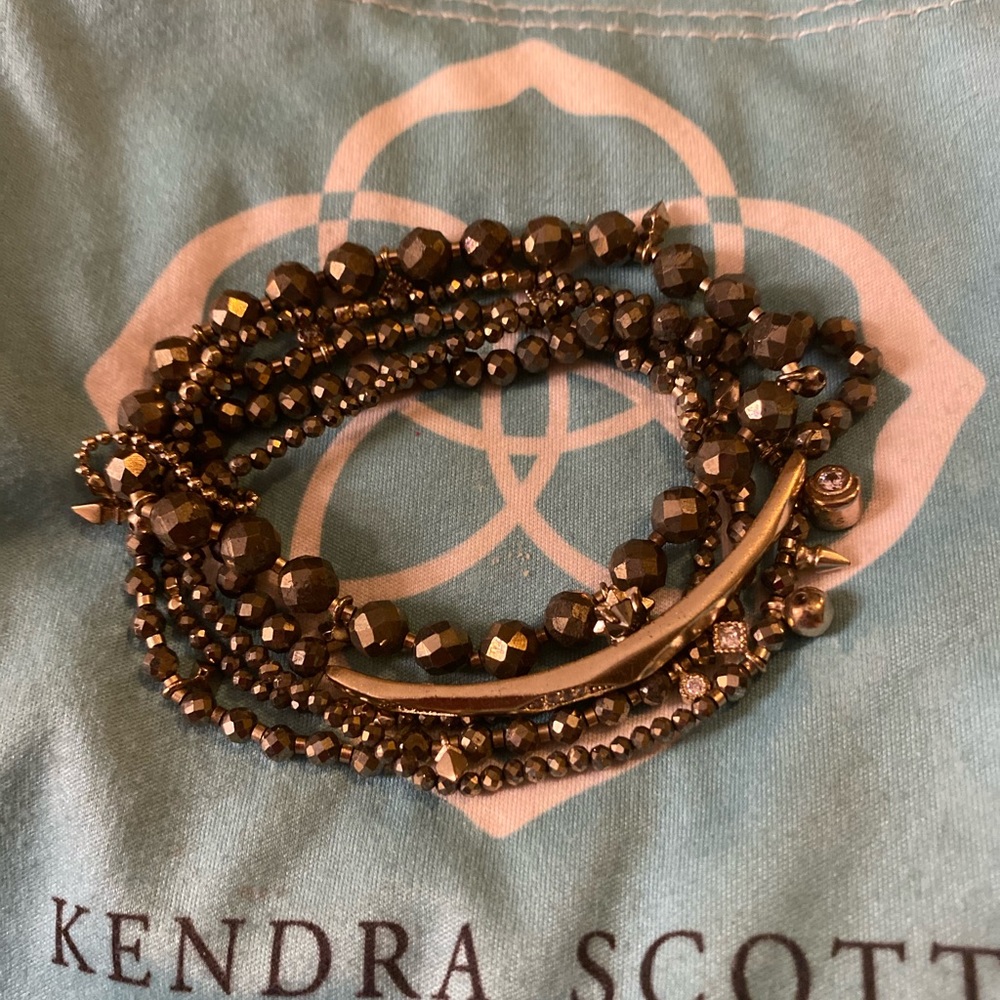 Kendra Scott layered bracelet